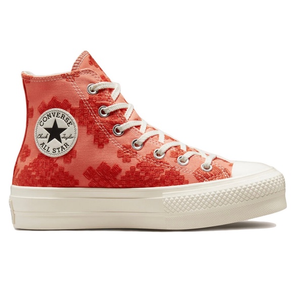 Converse Chuck Taylor All Star Platform High Tonal Embroidery size 10 NEW - Picture 5 of 5
